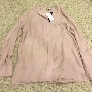 Vince Lavender Blouse size 6