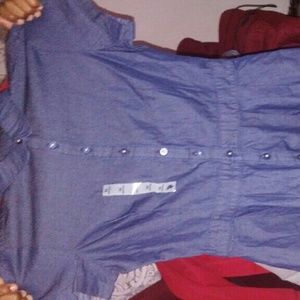 Button down Jean dress