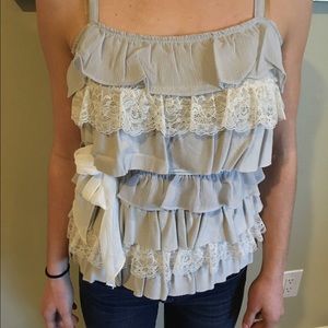 NWOT Abercrombie & Fitch Tiered Blouse!