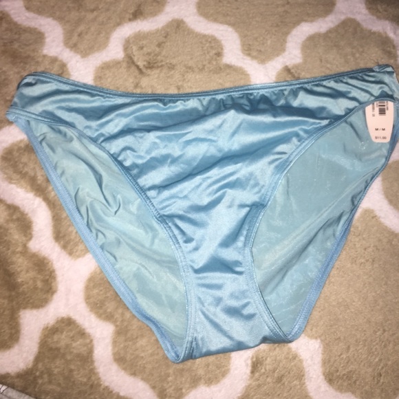 Victoria's Secret Aqua bikini panties.