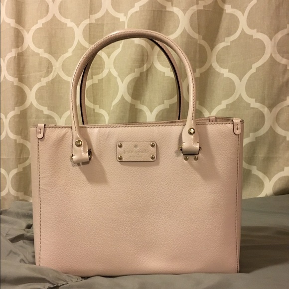 Kate spade white cream purse bucket purse