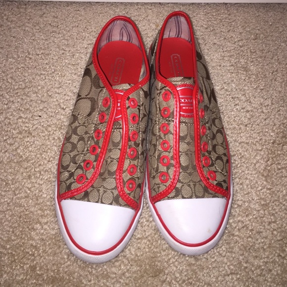 Red Coach Shoes