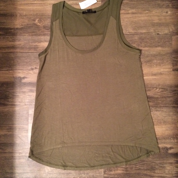 BANANA REPUBLIC green top - Picture 1 of 2