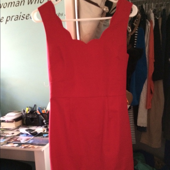 cute red dress from forever 21