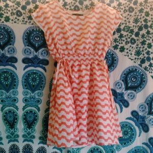 Pink Patterned Dress