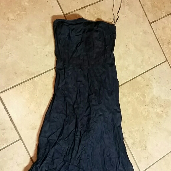 Very cute sleeveless navy blue j.crew dress XS