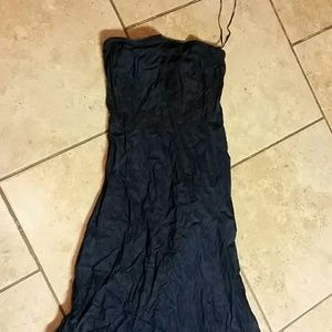 Very cute sleeveless navy blue j.crew dress XS