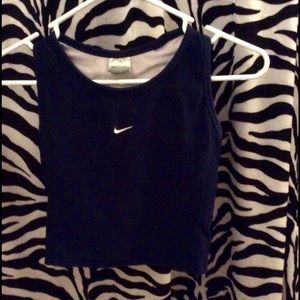 Nike sports crop tank