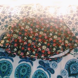 Forever21 Darker Floral Skirt