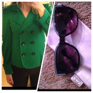 Bundle ! F21 jacket and Steve Madden sunglasses