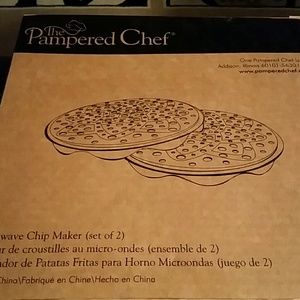 Pampered chef microwave chip maker