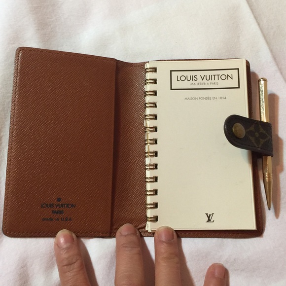 Louis Vuitton mini day planner