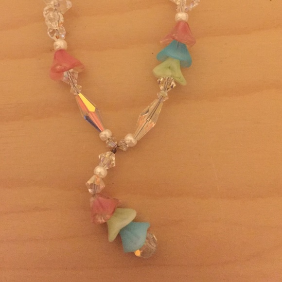 Swarski crystal hand made necklace - Picture 2 of 3