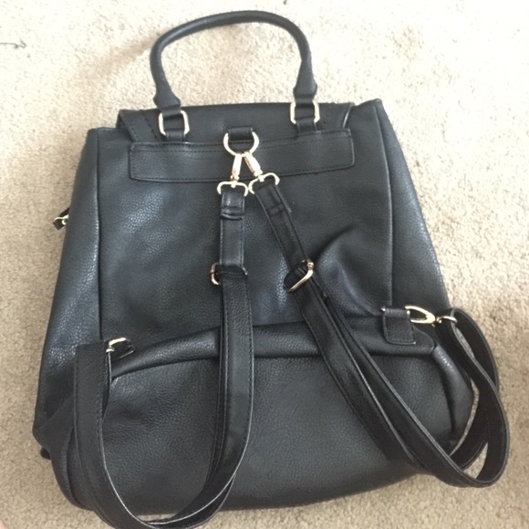 🚫SOLD🚫Aldo black leather backpack - Picture 4 of 4