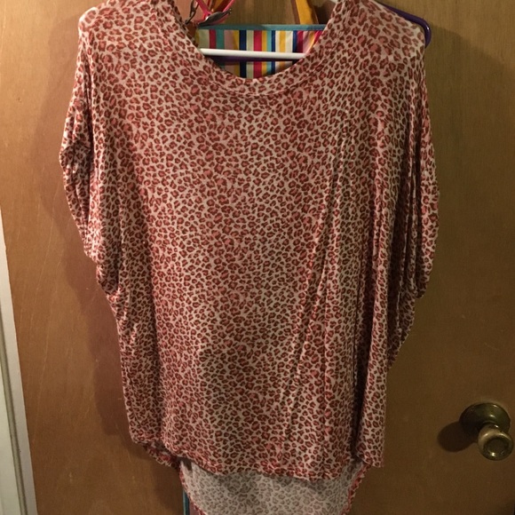 Cheetah print shirt