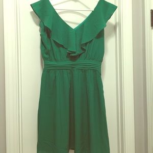 Francesca's Emerald Green Dress