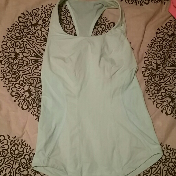Mint Lululemon tank top