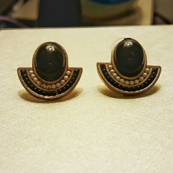 Studded earrings