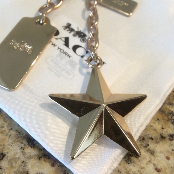 Big Coach Gold Star Keychain - Picture 2 of 3