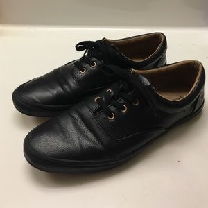 Men's Aldo leather black casual dress shoe