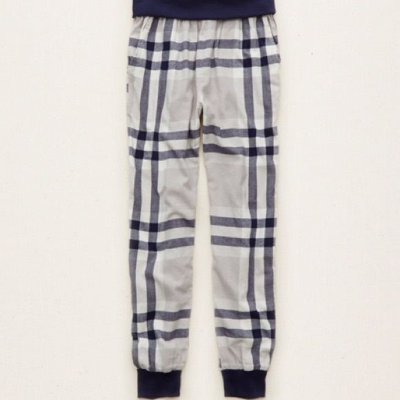 AE flannel joggers!