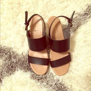 Black sandals by Old Navy
