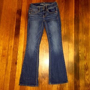 AEO "Artist" flare jeans