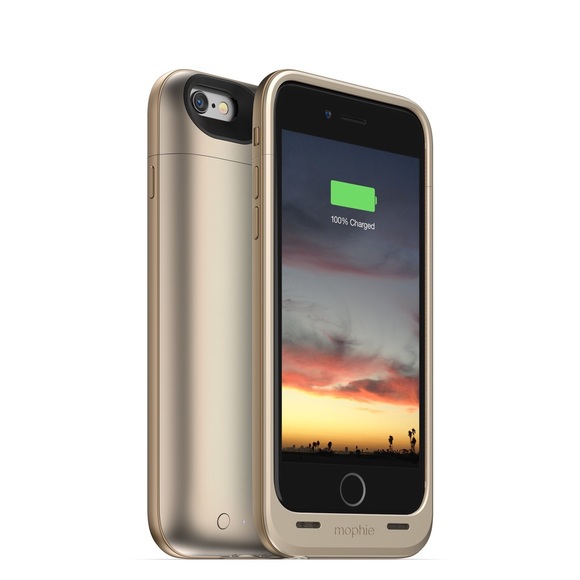 iPhone 6 mophie charging case.