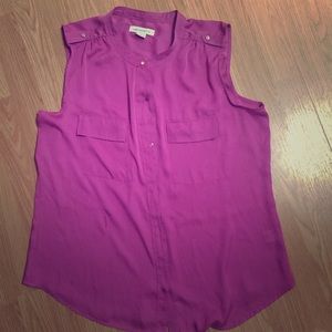 NWOT button up tank