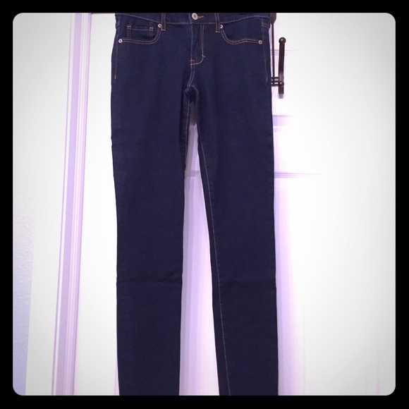 Dark blue jeans