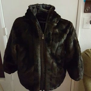 Genuine Leather & Faux Fur