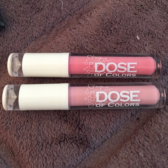 Set of 2 DOSE OF COLORS LIPGLOSS - LIQUID LIPSTICK