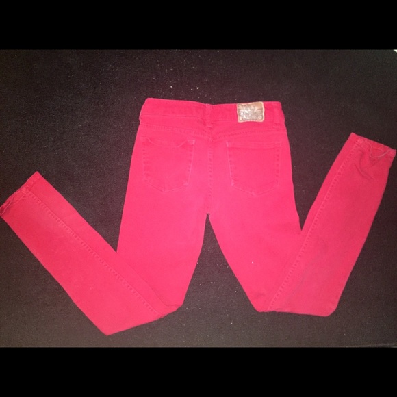 Red Skinny Jeans