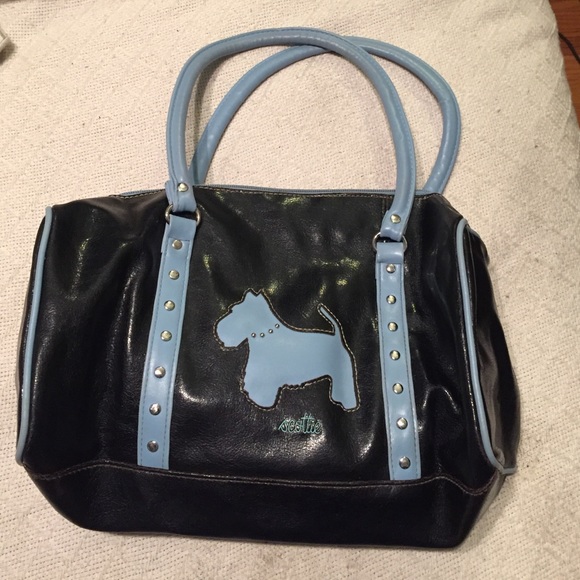 Black Scottie Dog Handbag