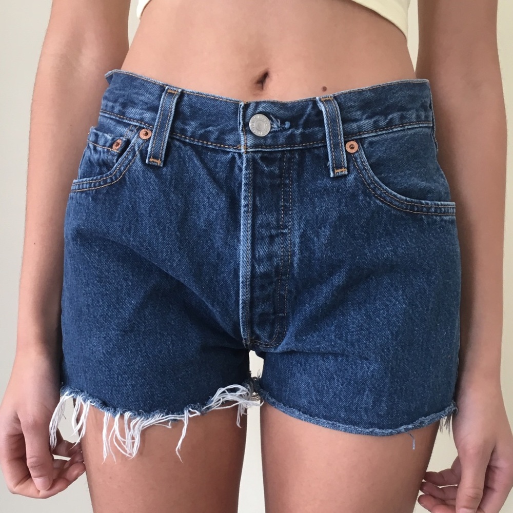 Urban Renewal Levi's Cut Off Shorts