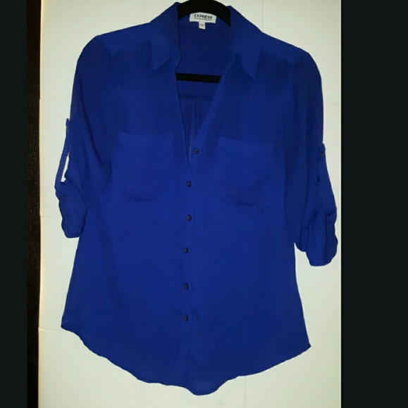 Shear collar shirt
