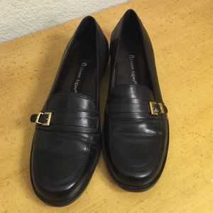 Etienne Aigner black loafers