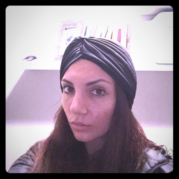 Boho turban beanie