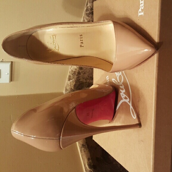 Christian Louboutin So Kate 120 Nude in 37 - Picture 4 of 4
