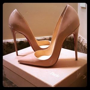 Christian Louboutin So Kate 120 Nude in 37