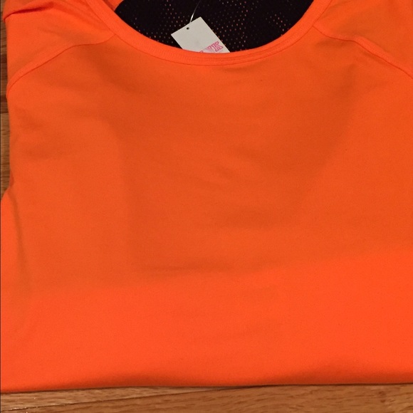 PINK Victoria's Secret Tops - NWT Pink Shirt with Mesh