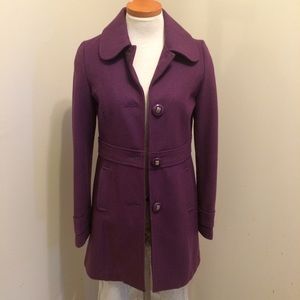 Plum Winter Coat