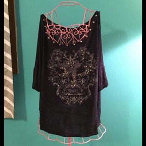 Daytrip skull top