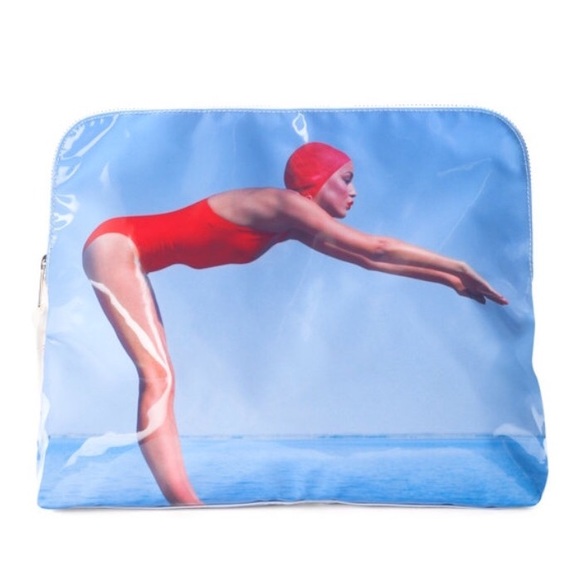 Charlotte Tilbury x Norman Parkinson vinyl bag