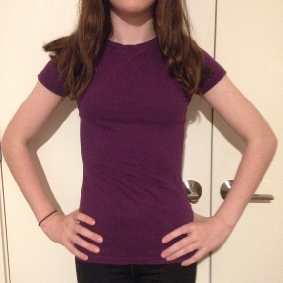 Purple shirt