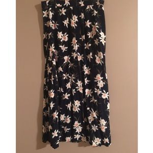 Floral Maxi Skirt