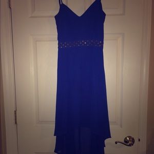 Blue chic summer dress