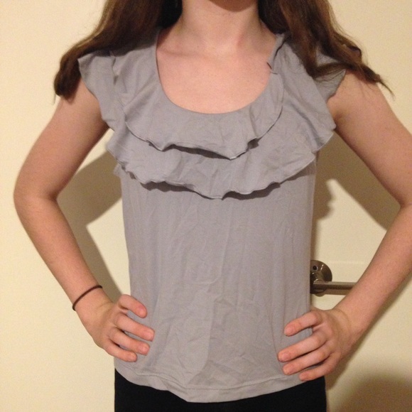 Ruffled tank top