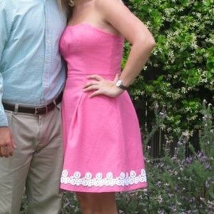 Lilly Pulitzer hot pink dress... Size 6