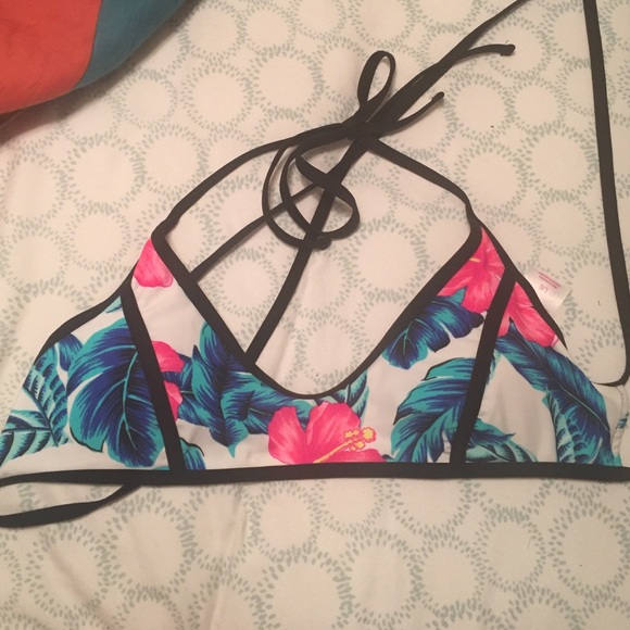 Floral Bikini Top